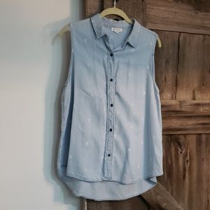 Beachy sleeveless tunic